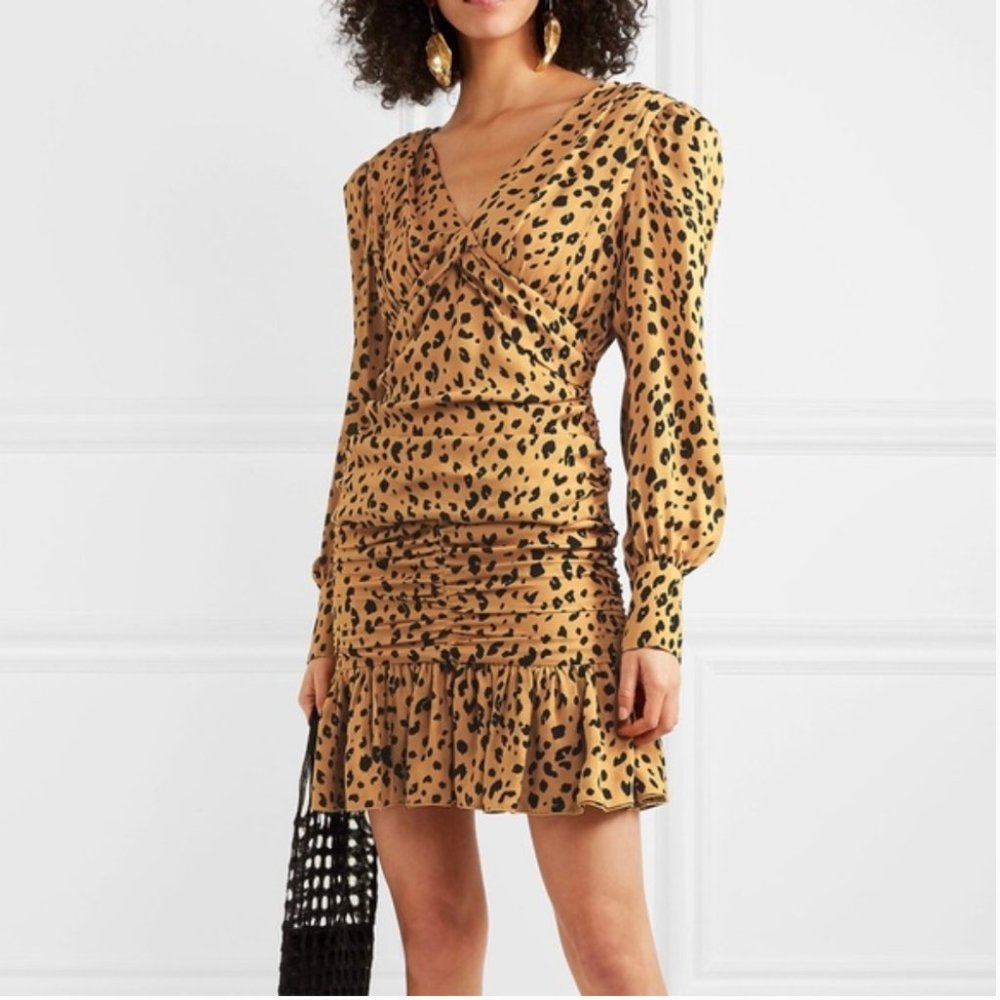 Nicholas Leopard Print Dress 8